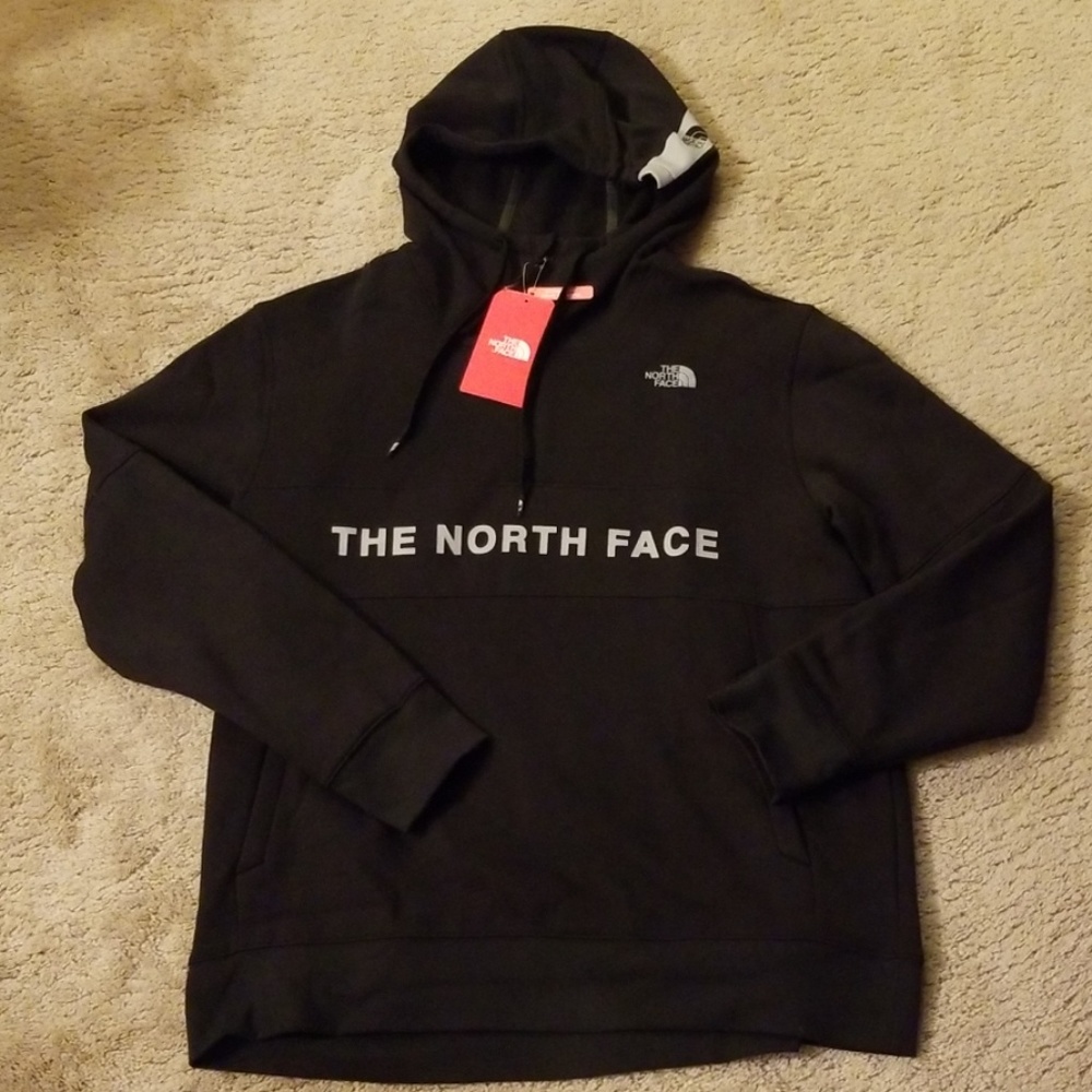 Nwt the north face black quarter zip size XL